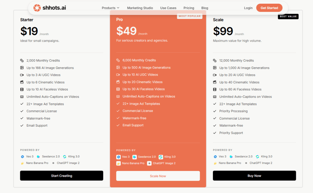 Pricing